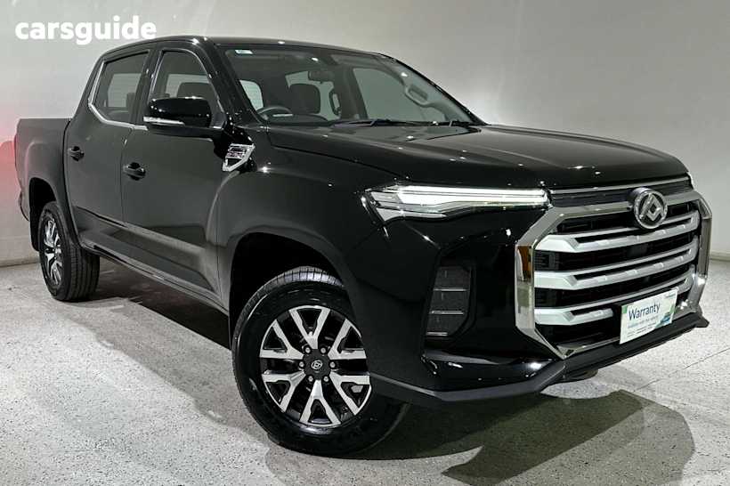 Black 2022 LDV T60 Ute Tray MAX PRO 4X4