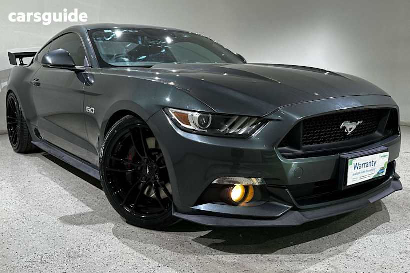 Green 2016 Ford Mustang Coupe GT R
