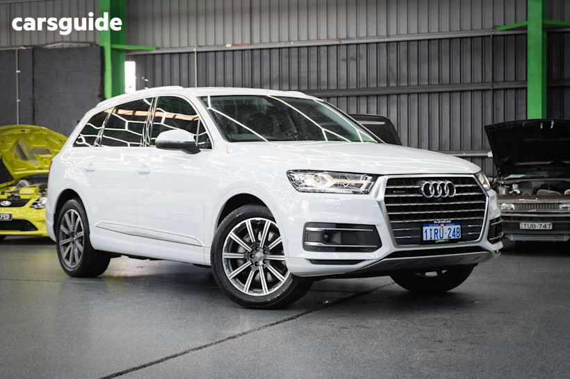 White 2016 Audi Q7 SUV TDI 4WD