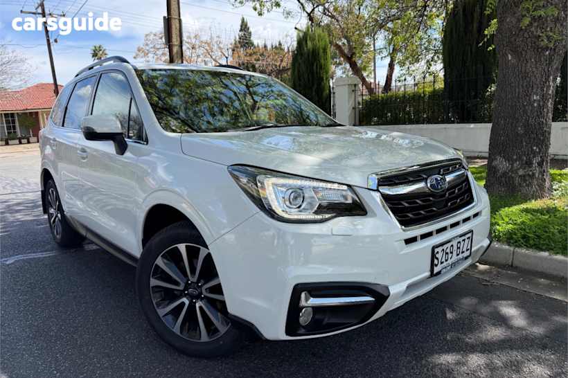 White 2017 Subaru Forester Wagon 2.5I-S
