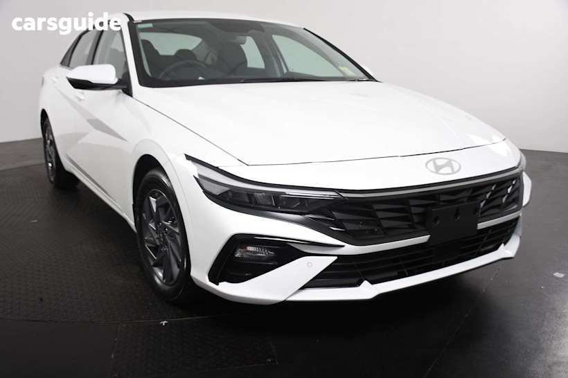 White 2024 Hyundai I30 Sedan Hev 1.6P Dct
