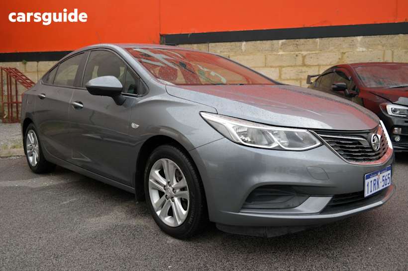 Grey 2017 Holden Astra Sedan LS F
