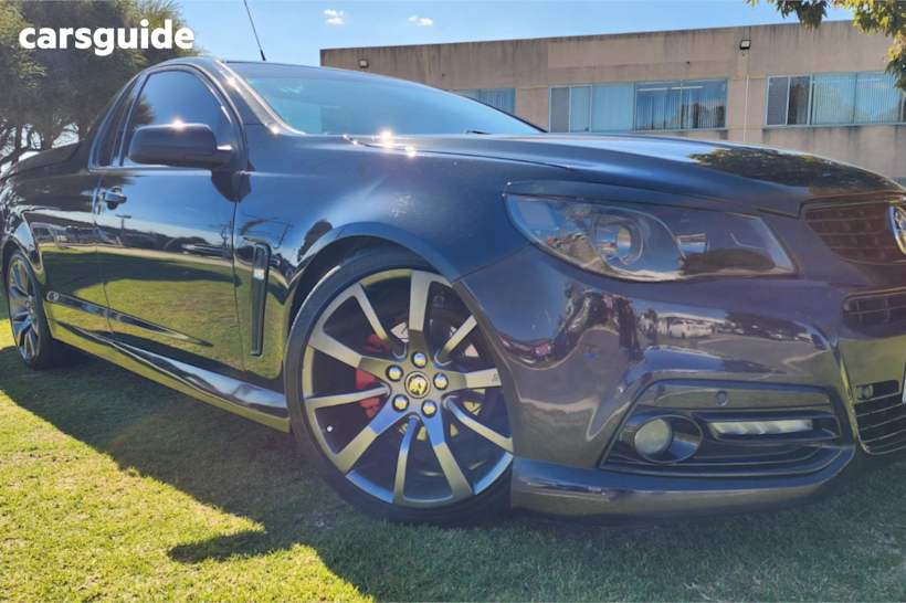 Black 2014 Holden UTE Utility Sv6