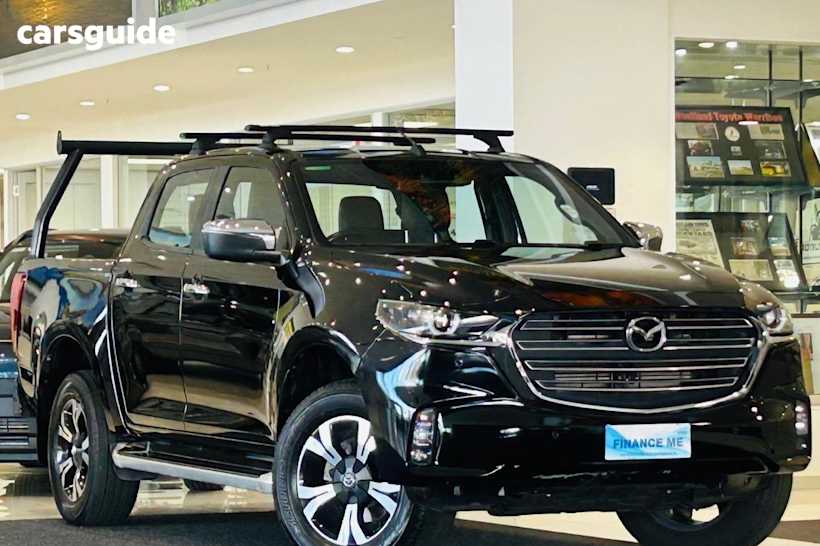 Black 2021 Mazda BT-50 Ute Tray GT 4X4