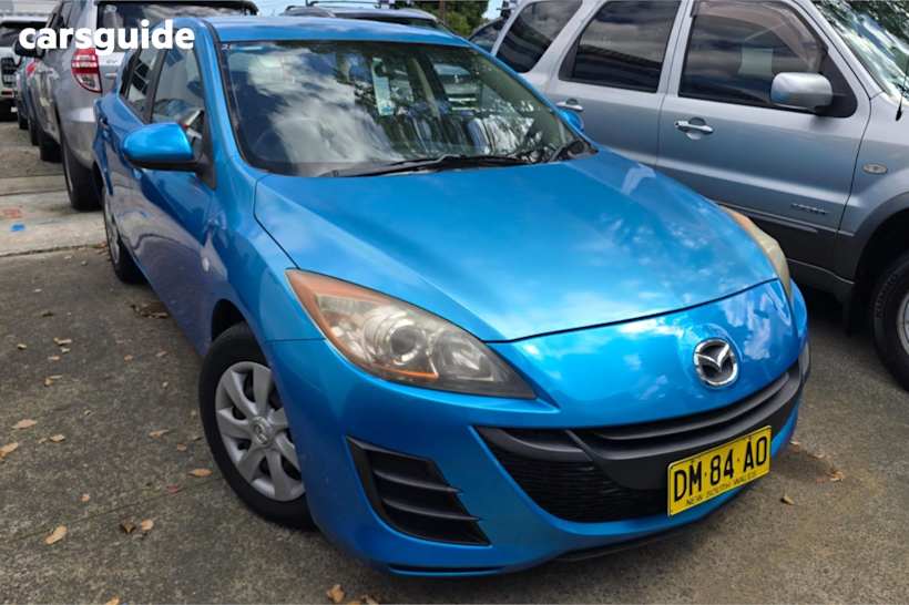 Blue 2010 Mazda Mazda3 Hatch NEO F