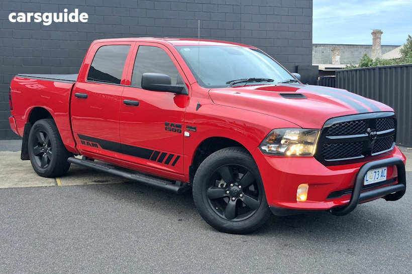 Red 2022 Ram 1500 Ute Tray EXPRESS 4X4