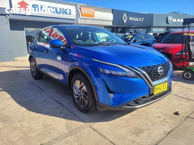 Blue 2023 Nissan Qashqai Wagon ST