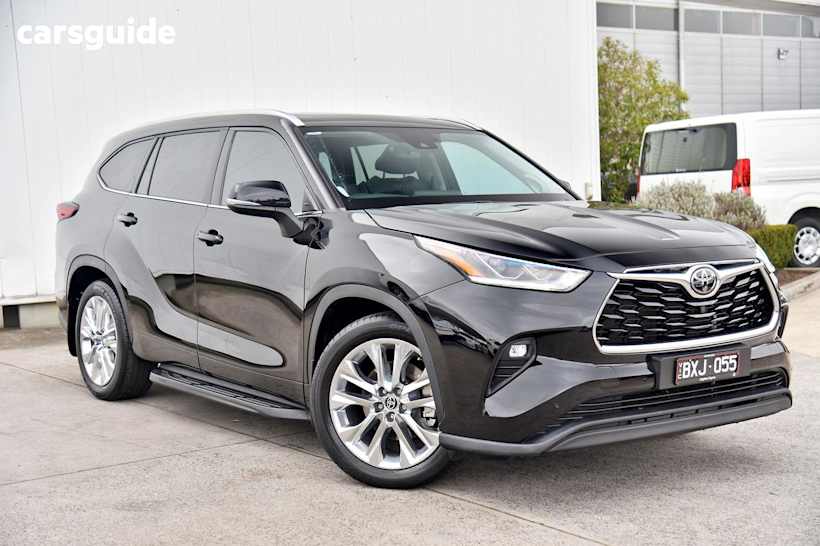 Black 2021 Toyota Kluger SUV GRANDE F