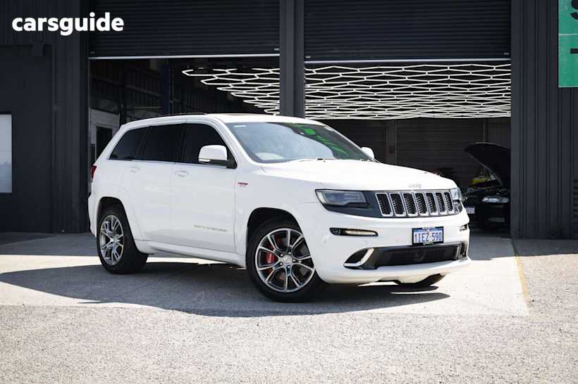 White 2014 Jeep Grand Cherokee SUV SRT 4X4