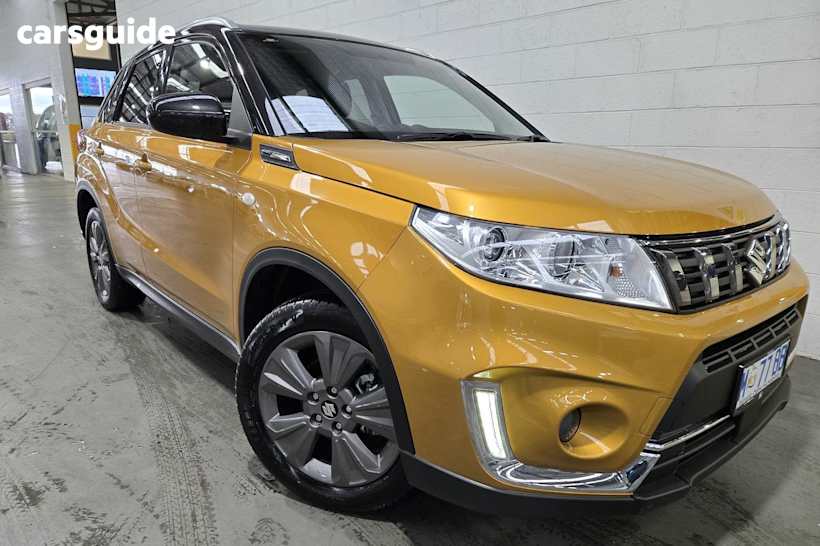 Yellow 2024 Suzuki Vitara SUV F