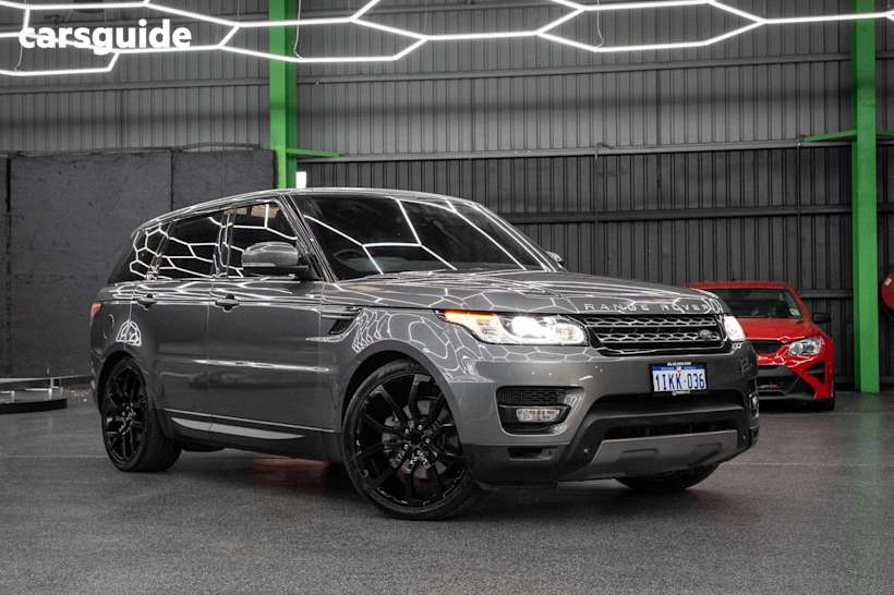 Grey 2013 Land Rover Range Rover Sport SUV TDV6 SE 4X4