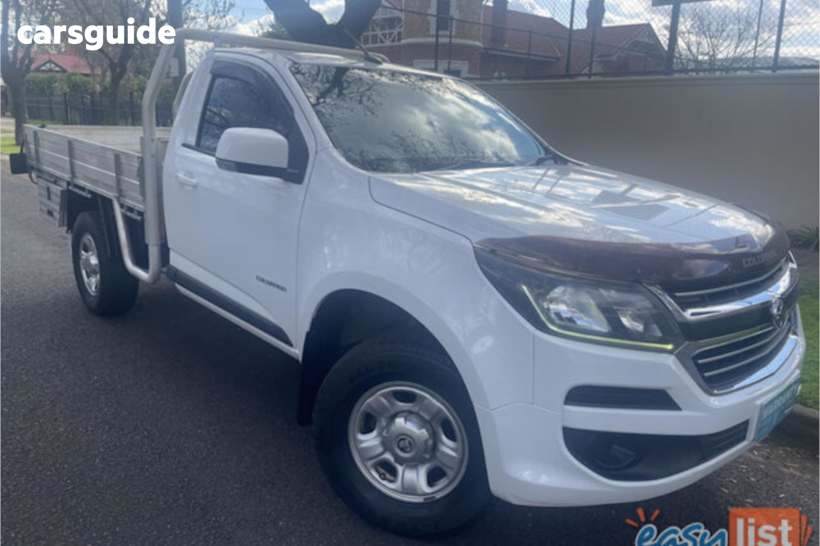 White 2016 Holden Colorado Cab Chassis Ls (4X2)