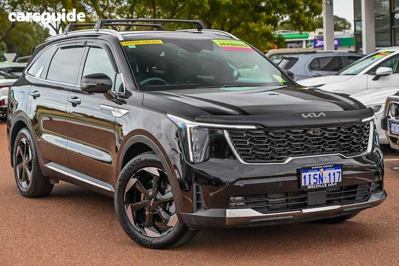 Black 2024 Kia Sorento SUV PHEV GT-LINE 4X4