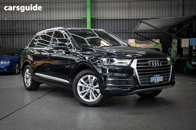 Black 2017 Audi Q7 SUV TDI 4WD