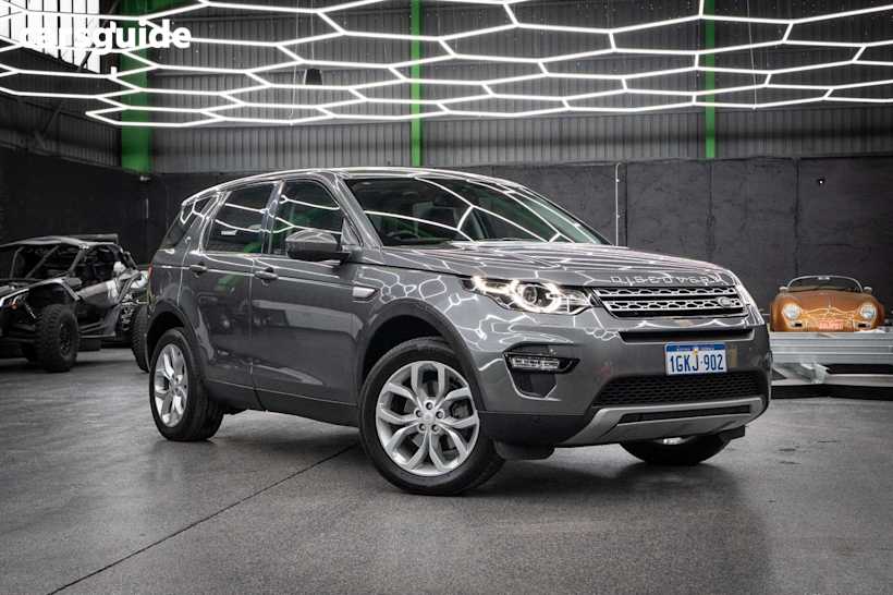 Grey 2017 Land Rover Discovery Sport SUV TD4 180 HSE 4X4