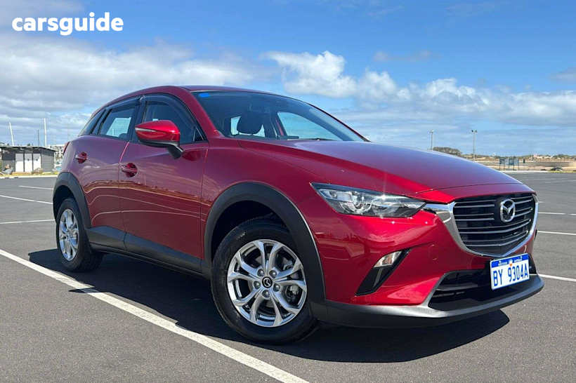 Red 2022 Mazda CX-3 SUV MAXX SPORT F