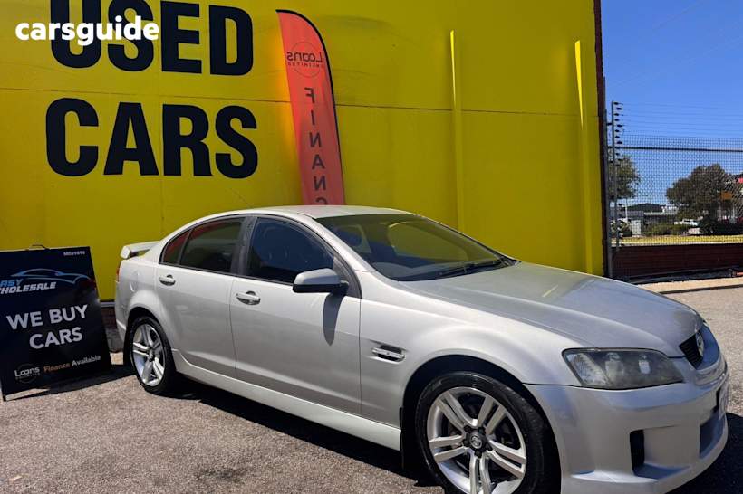 Silver 2008 Holden Commodore Sedan SV6 R