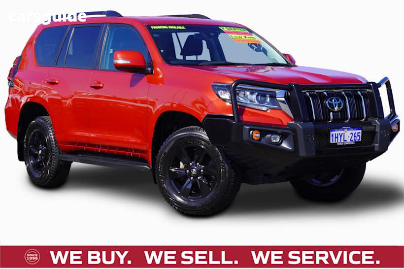 Red 2023 Toyota Landcruiser Prado SUV GXL 4X4