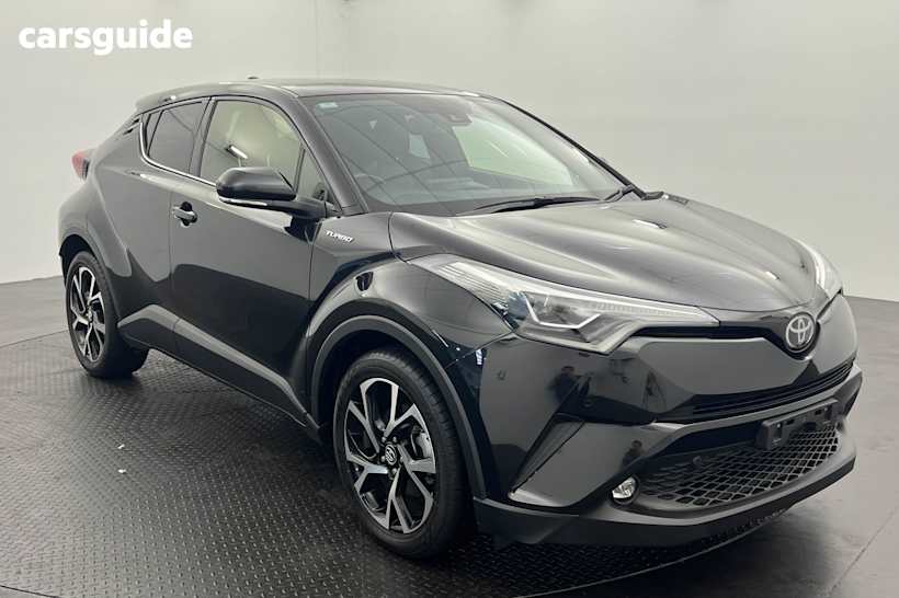 Black 2018 Toyota C-HR SUV KOBA F