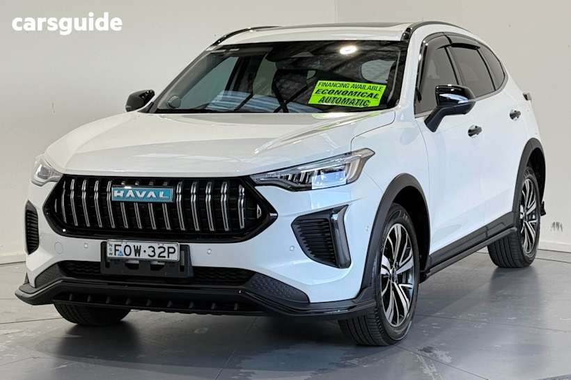 White 2024 GWM Haval Jolion SUV ULTRA HYBRID F