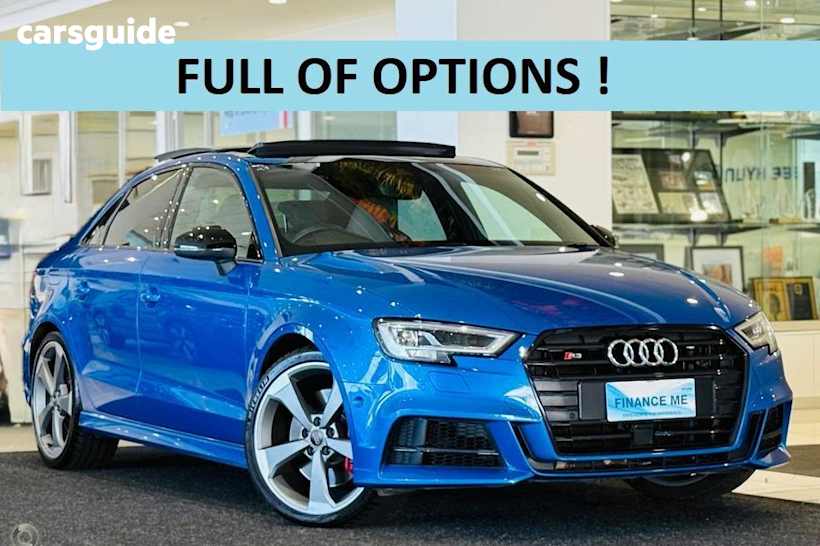 Blue 2019 Audi S3 Sedan 2.0 Tfsi Quattro