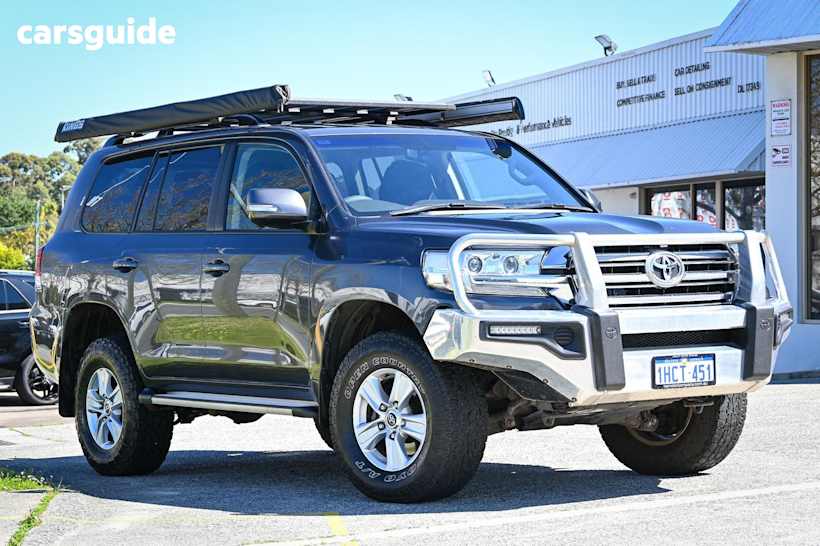 Grey 2016 Toyota Landcruiser SUV GXL 4X4