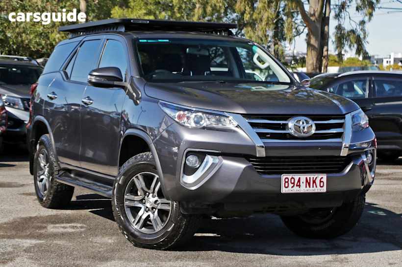 Grey 2018 Toyota Fortuner SUV GXL 4X4