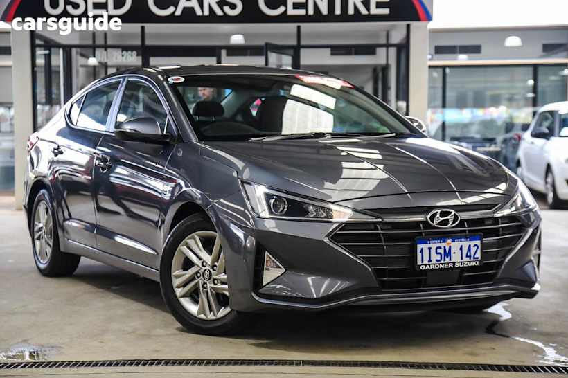 Grey 2019 Hyundai Elantra Sedan ACTIVE F