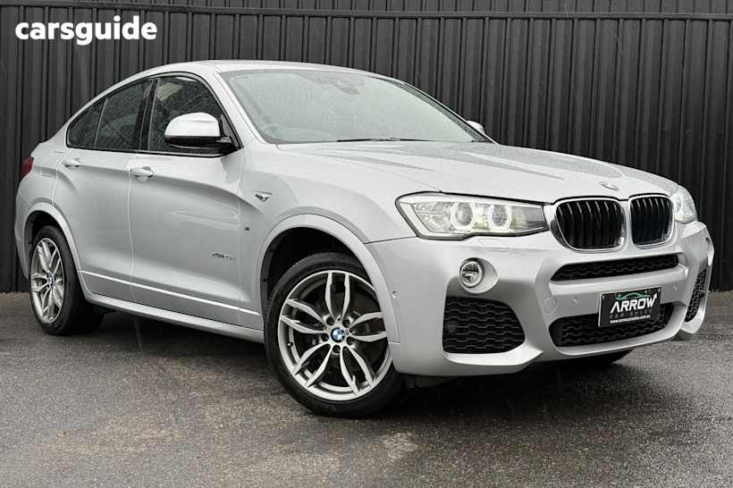 Silver 2017 BMW X4 SUV XDRIVE20D 4X4