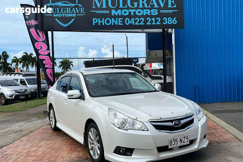 White 2009 Subaru Liberty Sedan 2.5I Premium