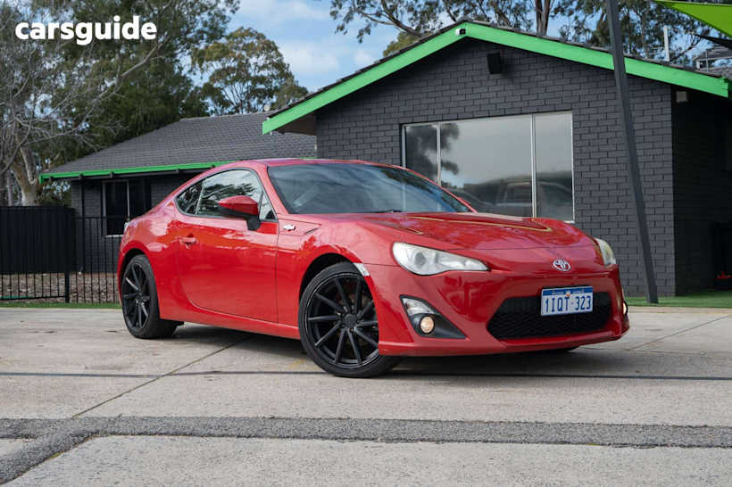 Red 2012 Toyota 86 Coupe GT R