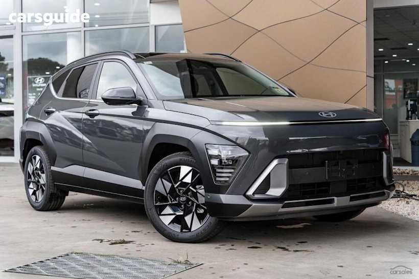 Grey 2025 Hyundai Kona SUV F