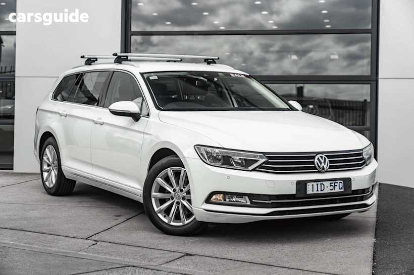 White 2015 Volkswagen Passat SUV 132TSI COMFORTLINE F