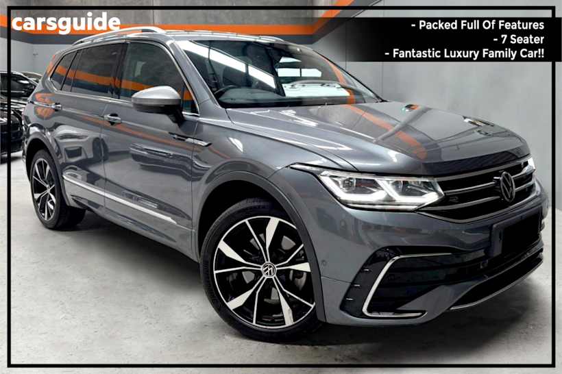 Grey 2022 Volkswagen Tiguan SUV 147TDI R-LINE ALLSPACE 4WD