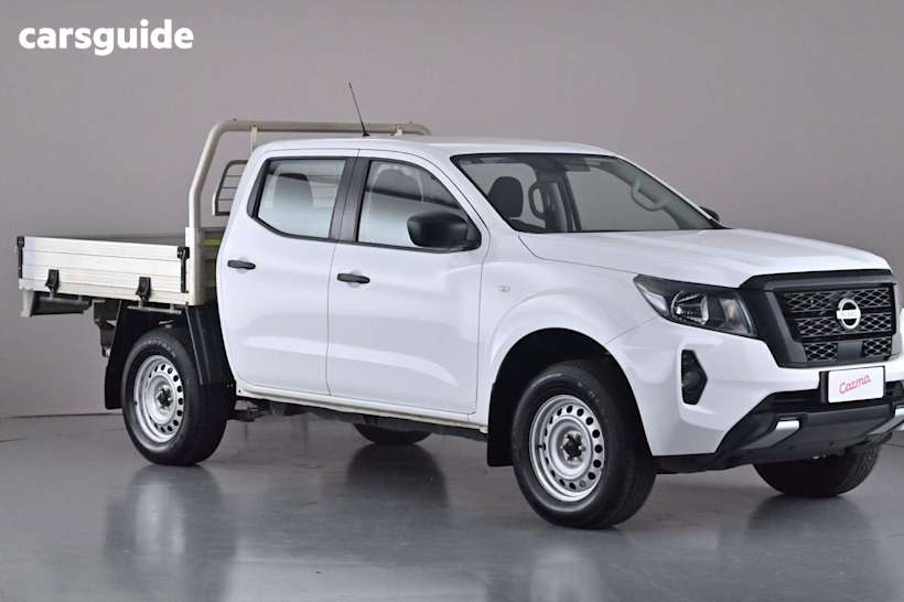 White 2022 Nissan Navara Dual Cab Chassis Sl (4X4)
