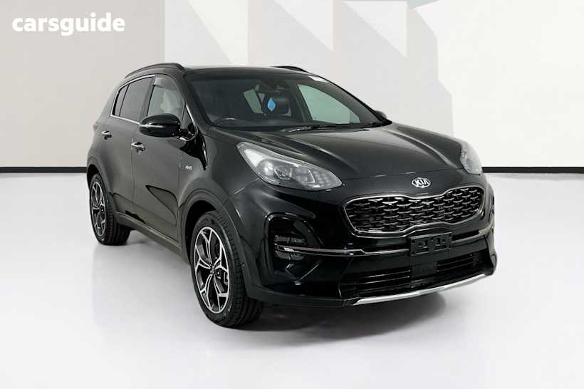 Black 2020 Kia Sportage Wagon Gt-Line (Awd)