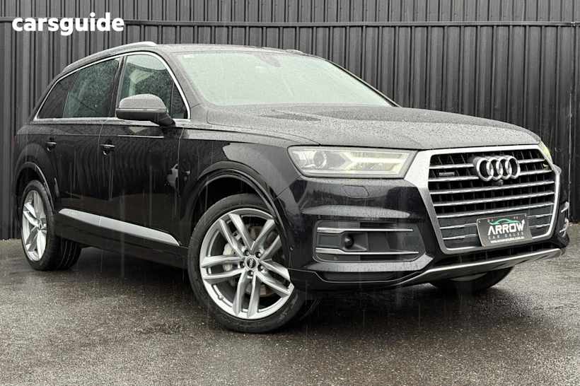 Black 2015 Audi Q7 SUV TDI 4WD