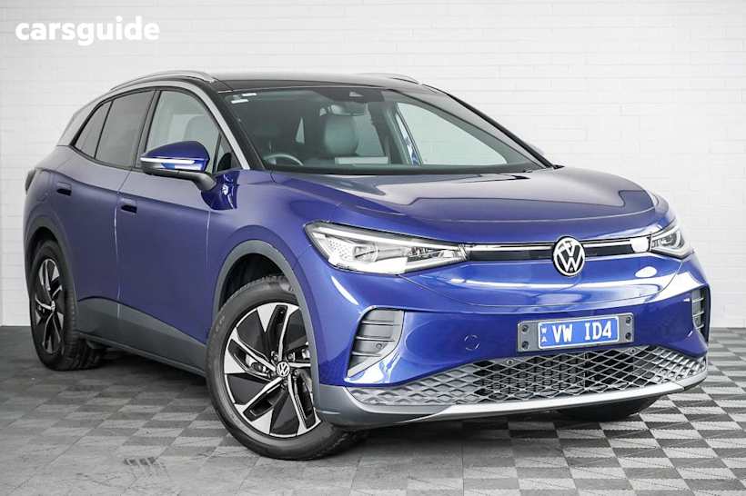 Blue 2025 Volkswagen Id.4 Wagon Pro