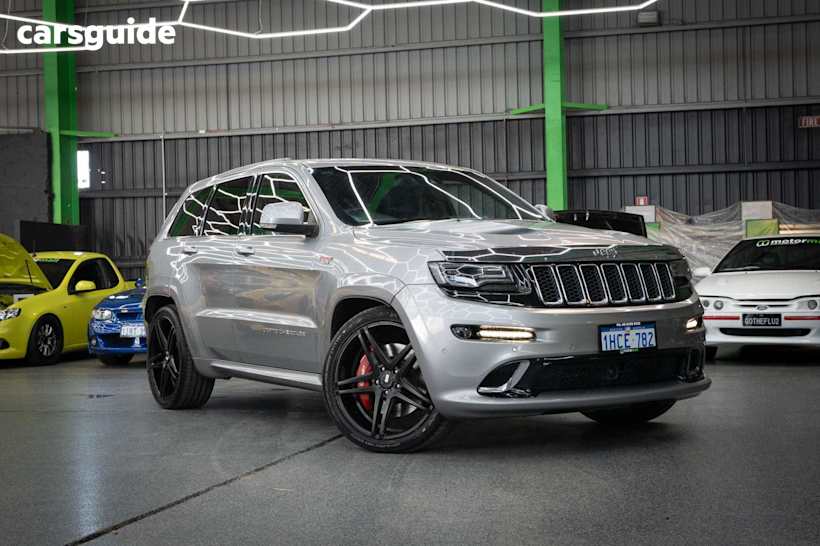 Silver 2015 Jeep Grand Cherokee SUV SRT 4X4