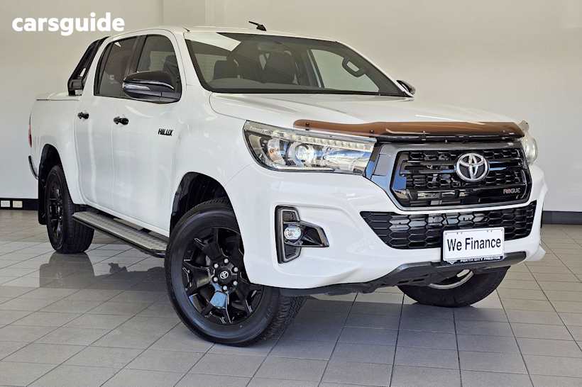 White 2018 Toyota Hilux Ute Tray ROGUE 4X4