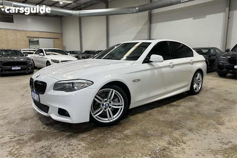 White 2011 BMW 5 Sedan 20D