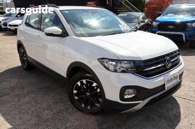 White 2023 Volkswagen T-Cross SUV 85TSI LIFE F