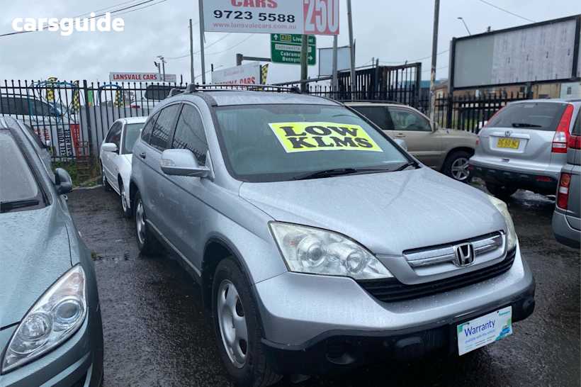 Silver 2008 Honda CR-V Wagon (4X4) Luxury