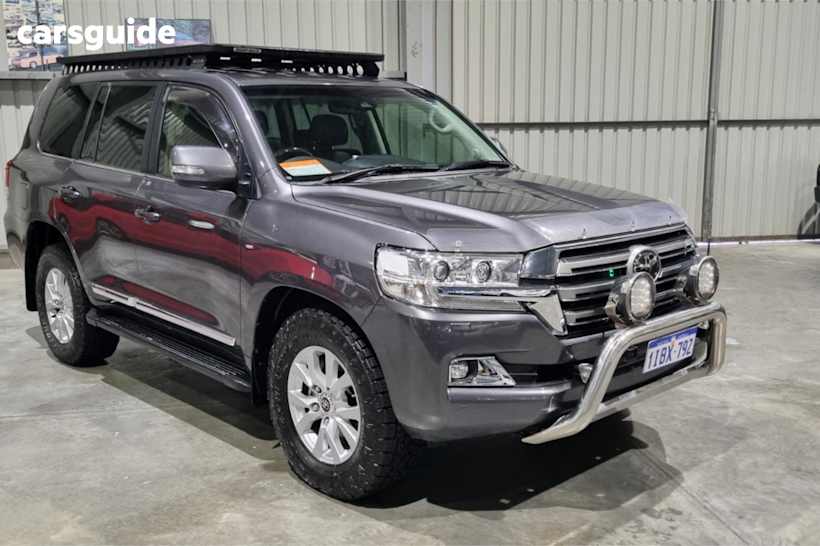 Grey 2020 Toyota Landcruiser SUV SAHARA 4X4