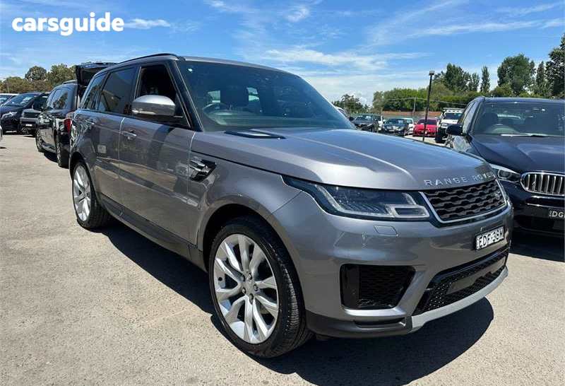 Grey 2019 Land Rover Range Rover Sport Wagon Sdv6 Se (183Kw)