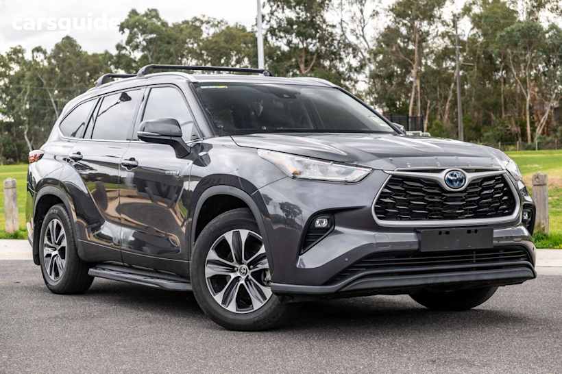 Grey 2021 Toyota Kluger Wagon Gxl Hybrid Awd