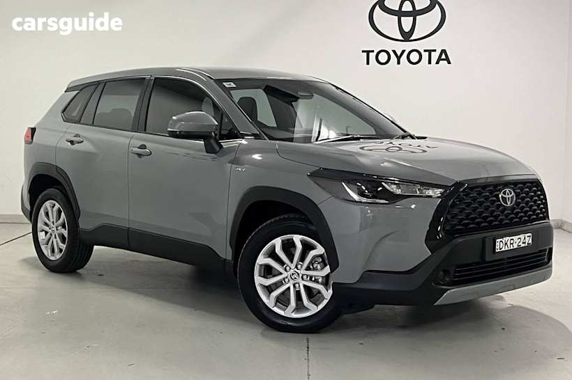 Grey 2024 Toyota Corolla Cross SUV GX F