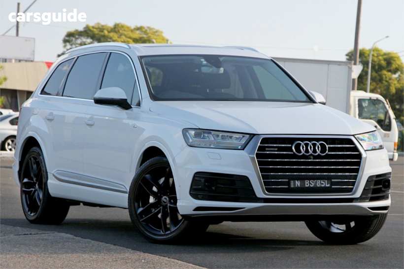 White 2015 Audi Q7 SUV TDI 4WD