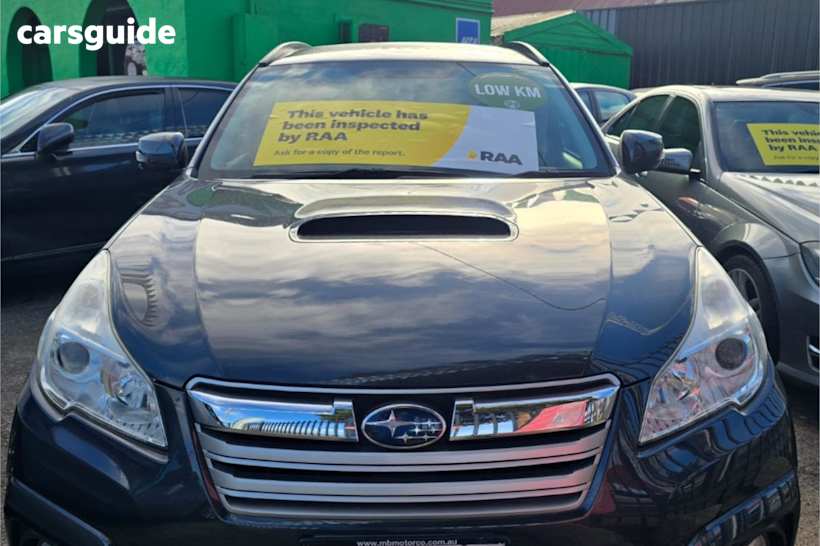 Grey 2013 Subaru Outback SUV 2.0D 4WD