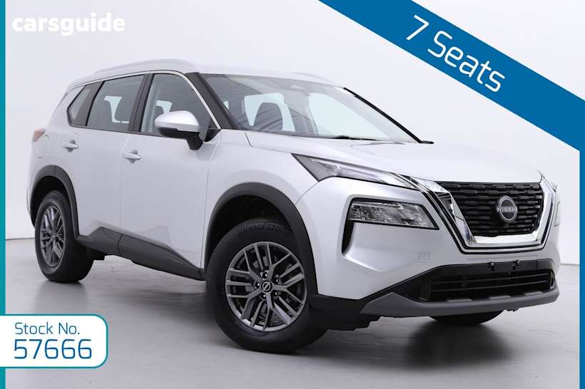 Silver 2023 Nissan X-Trail Wagon St (4Wd) 7 Seat